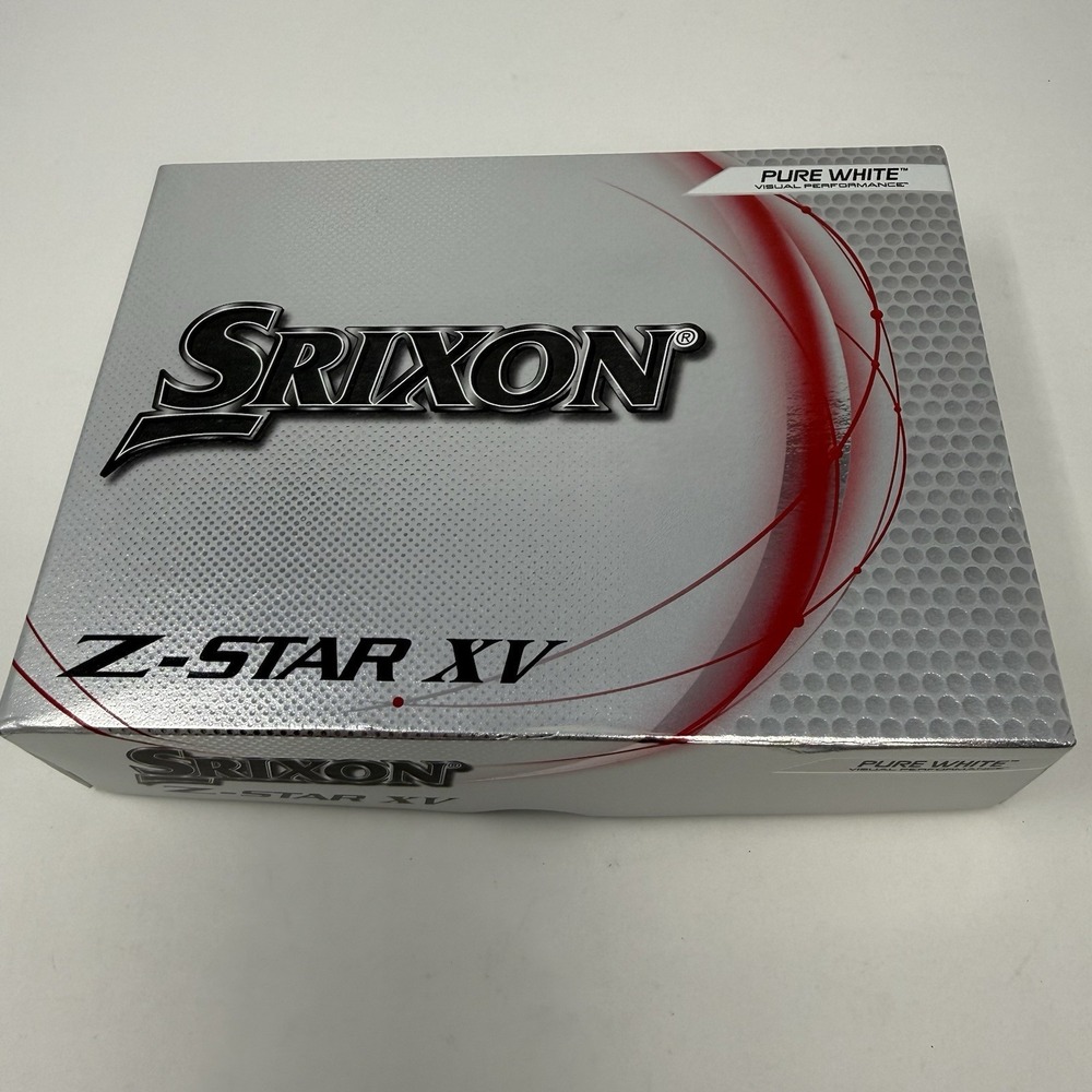 New Srixon Golf Z-Star XV Golf Balls *1-Dozen* Pure White